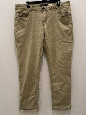 Ezekiel 305 Chopper Khaki Stretch Pants Men 38 Skate Slim Cotton Denim